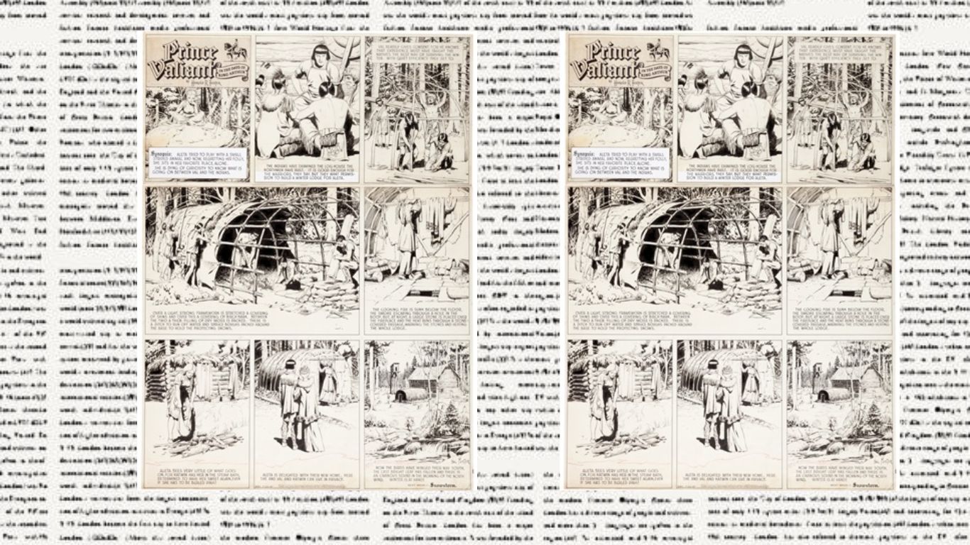 10 Newspaper Comic Strips with Exceptional Art Styles - Prince Valiant