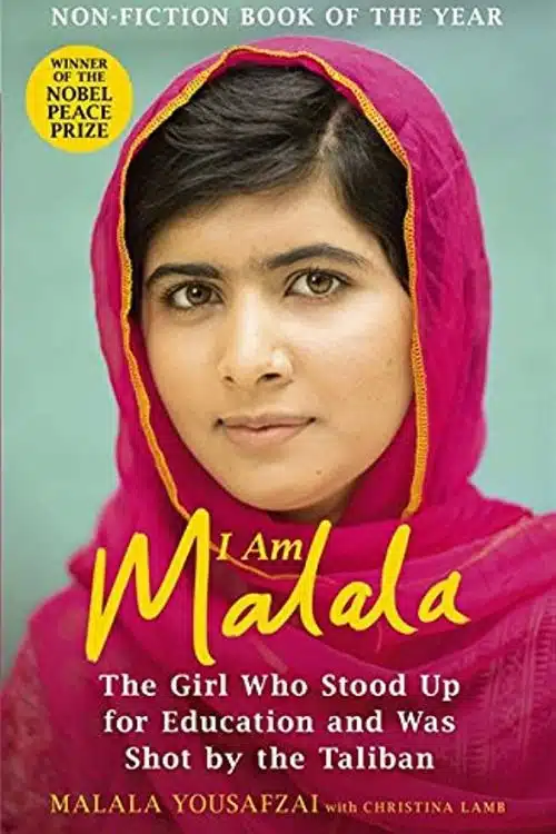 10 Books for Teenagers to Embark on an Epic Journey of Self-Discovery - "I Am Malala" by Malala Yousafzai