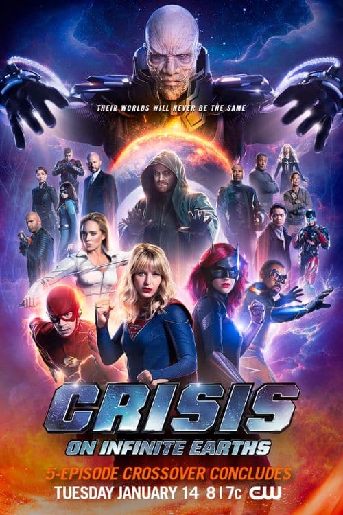 10 Best Crossovers in Superhero movies and shows - Crisis on Infinite Earths (Arrowverse)