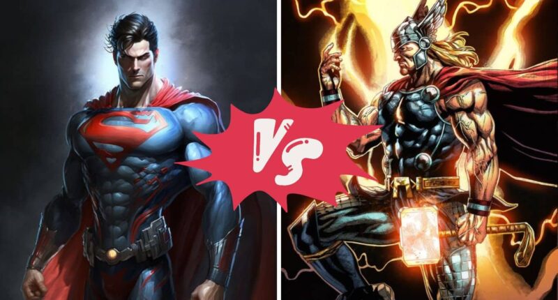 Superman vs. Thor - Who Would Win?