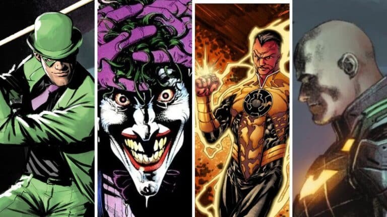 DC 漫画中 10 个最受欢迎的反派