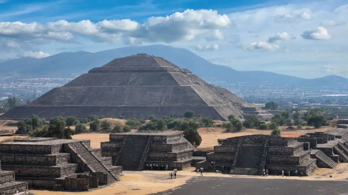 The Pyramids of Teotihuacan, Mexico