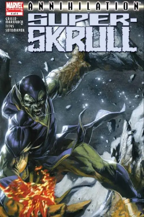 Top 10 Super-Skrull Comics Apart from Secret Invasion - Annihilation: Super-Skrull #1-4