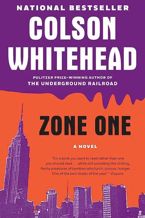 10 Must-Read Books Starting With Letter Z - "Zone One" by Colson Whitehead