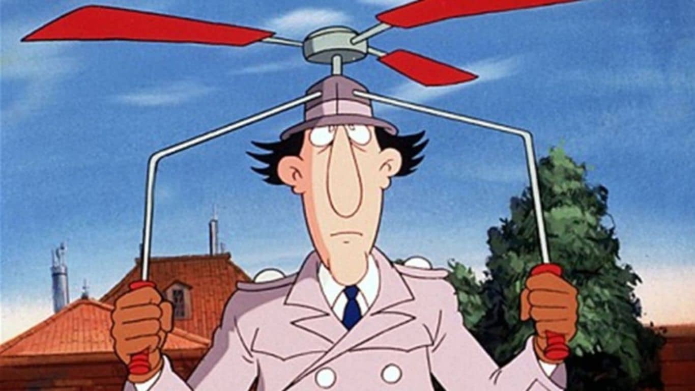 Top 10 Cartoons Based on Tease, Run and Chase Theme - Inspector Gadget