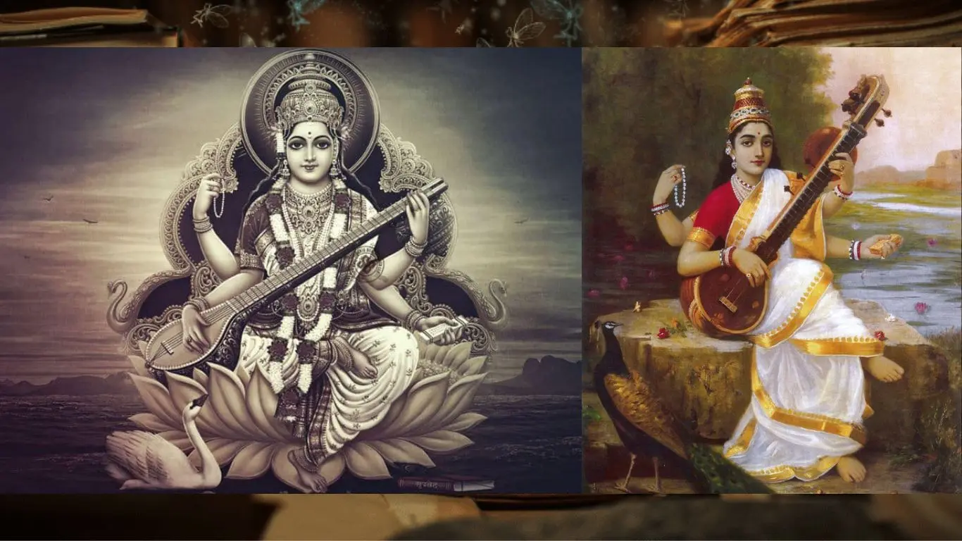 Saraswati Hindu Goddess of Wisdom 4