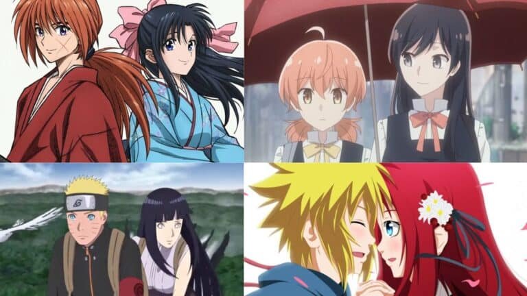 Las 10 parejas más románticas en la historia del anime