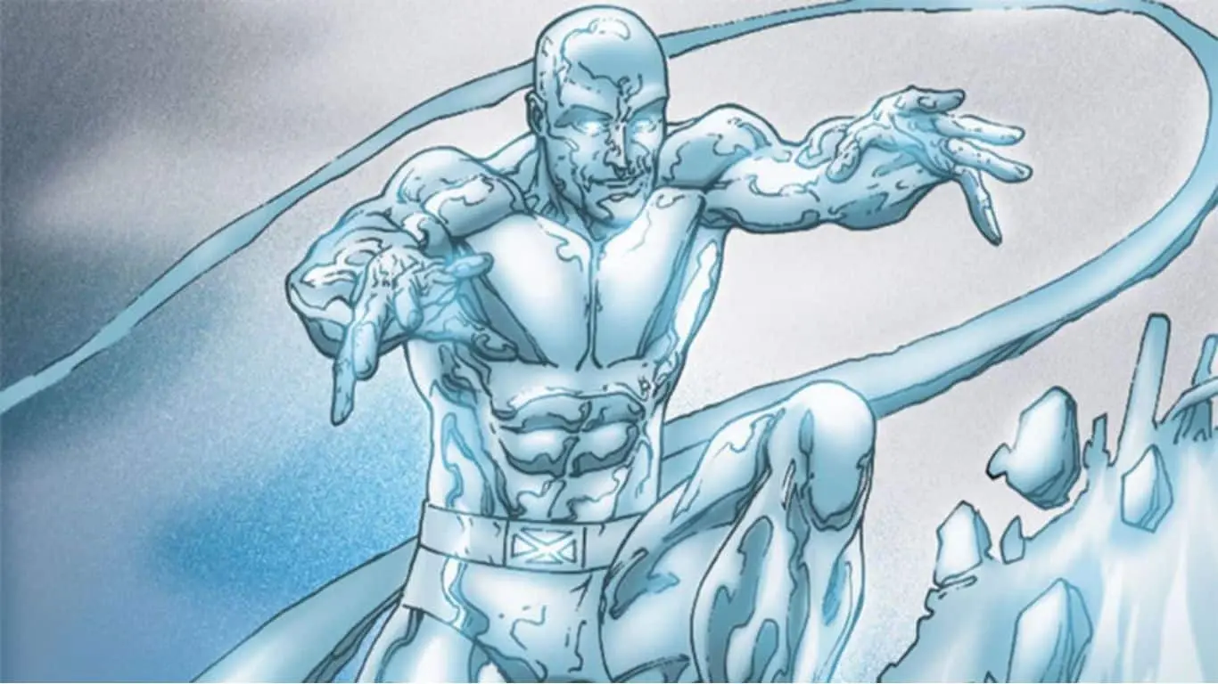 Top 10 Superheroes With White Dress - Iceman (Marvel Comics)