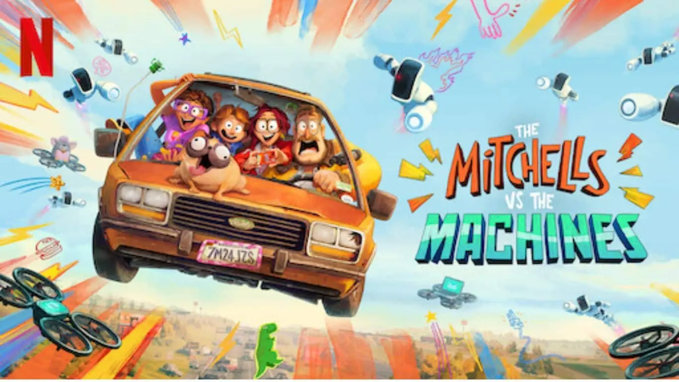 10 Best Animated Sci-Fi Movies of All Time - The Mitchells vs. the Machines (2021)