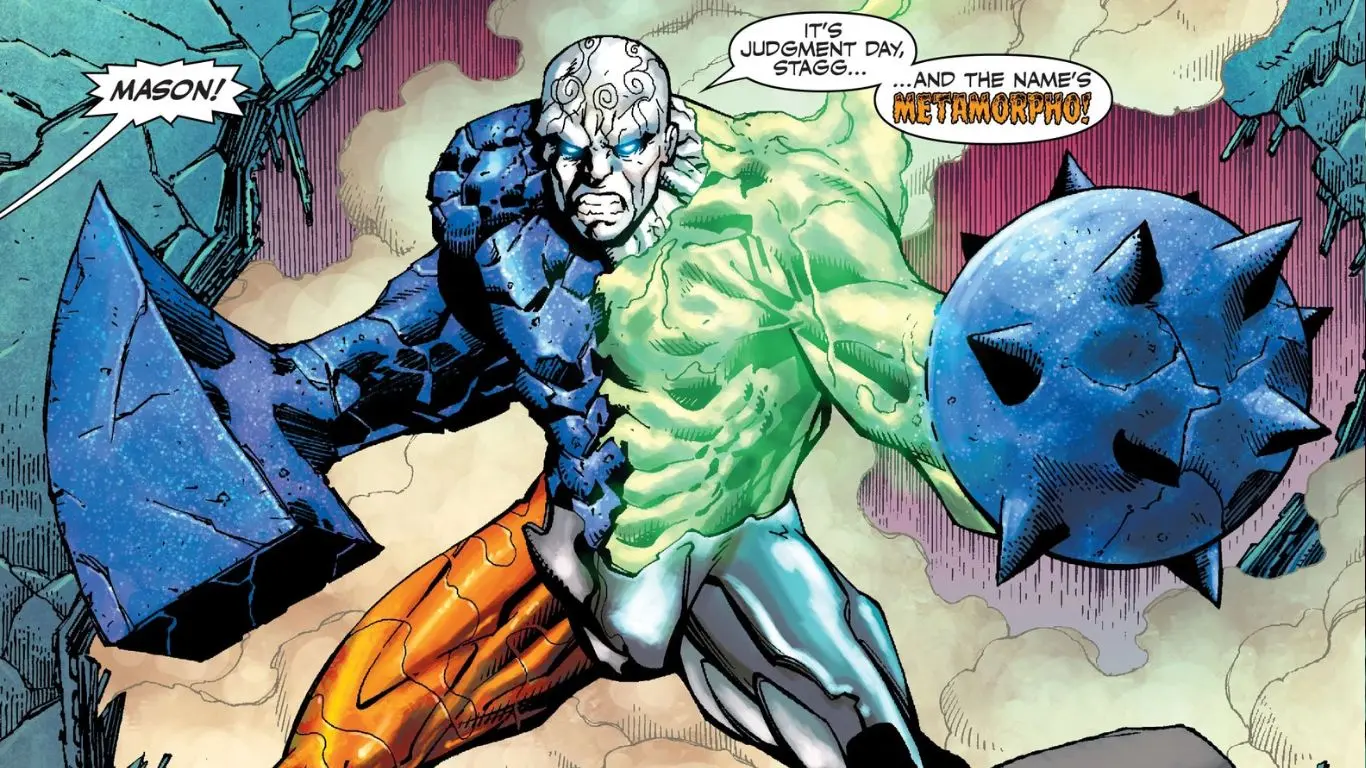 DC Characters Whose Bodies Transform When They Unleash Their Powers - Metamorpho (Rex Mason)