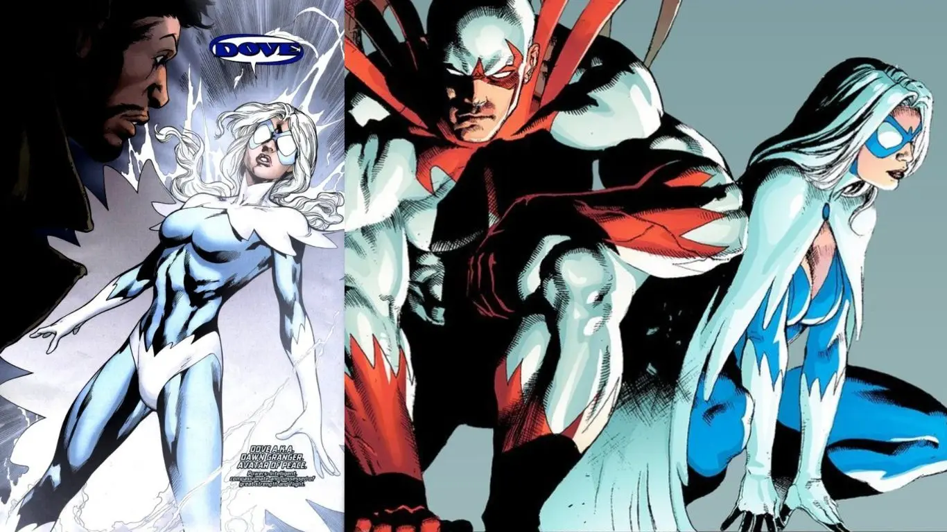 Top 10 Superheroes With White Dress - Dove (DC Comics)