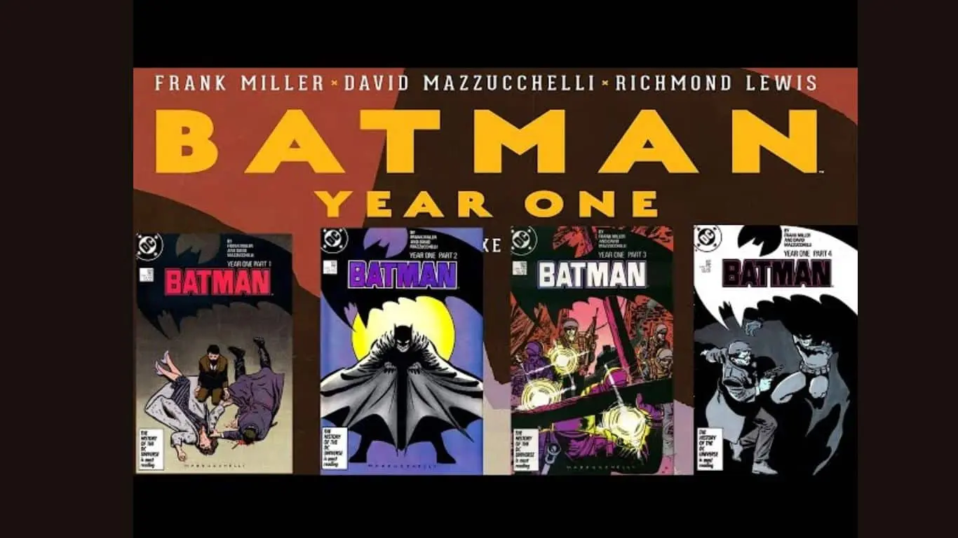 Discover 10 DC Comics Perfect for Anime Lovers - "Batman: Year One" by Frank Miller and David Mazzucchelli