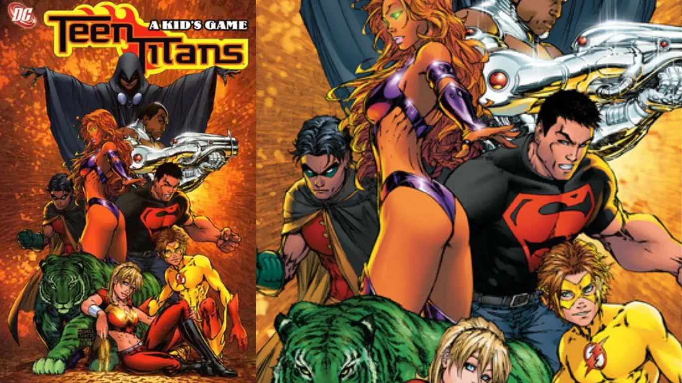 Discover 10 DC Comics Perfect for Anime Lovers - "Teen Titans: A Kid's Game" by Geoff Johns