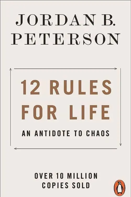 10 Most-Sold Mental Health Books on Amazon So Far - "12 Rules for Life" by Jordan B. Peterson
