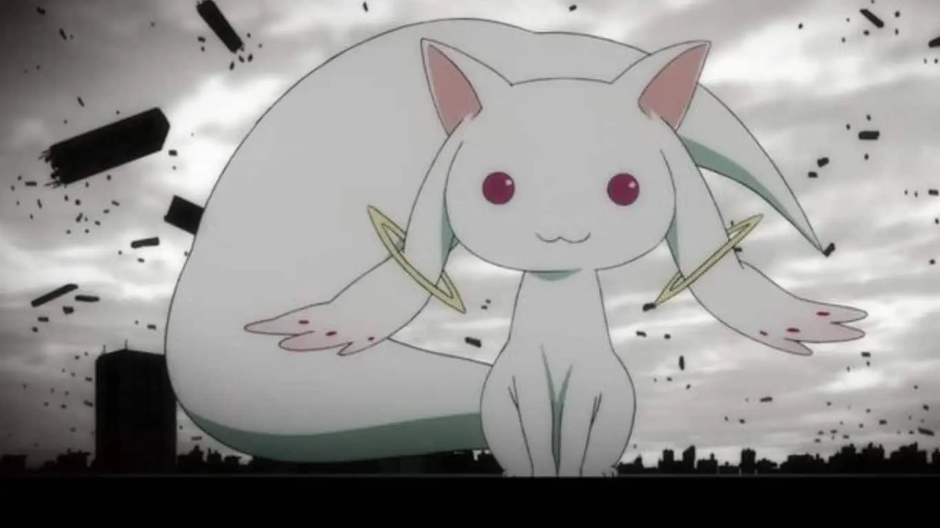 10 Anime Heroes Who Became Villain - Kyubey (Puella Magi Madoka Magica)