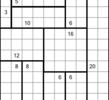 Puzzle 8: Shikaku (Rectangles)