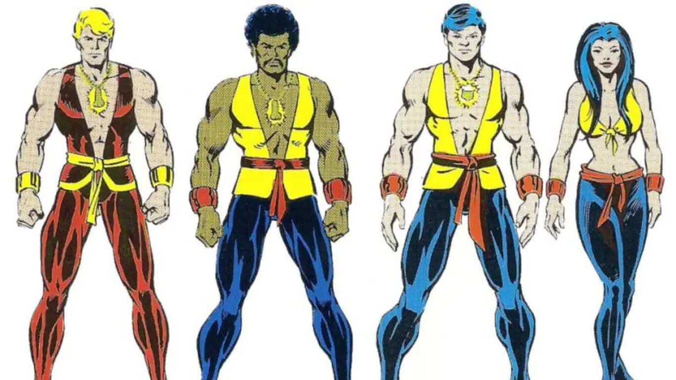 15 Superheroes Who Stepped Away from Their Heroic Roles - Sons of the Tiger (Abe Brown, Robert Diamond, and Lin Sun)