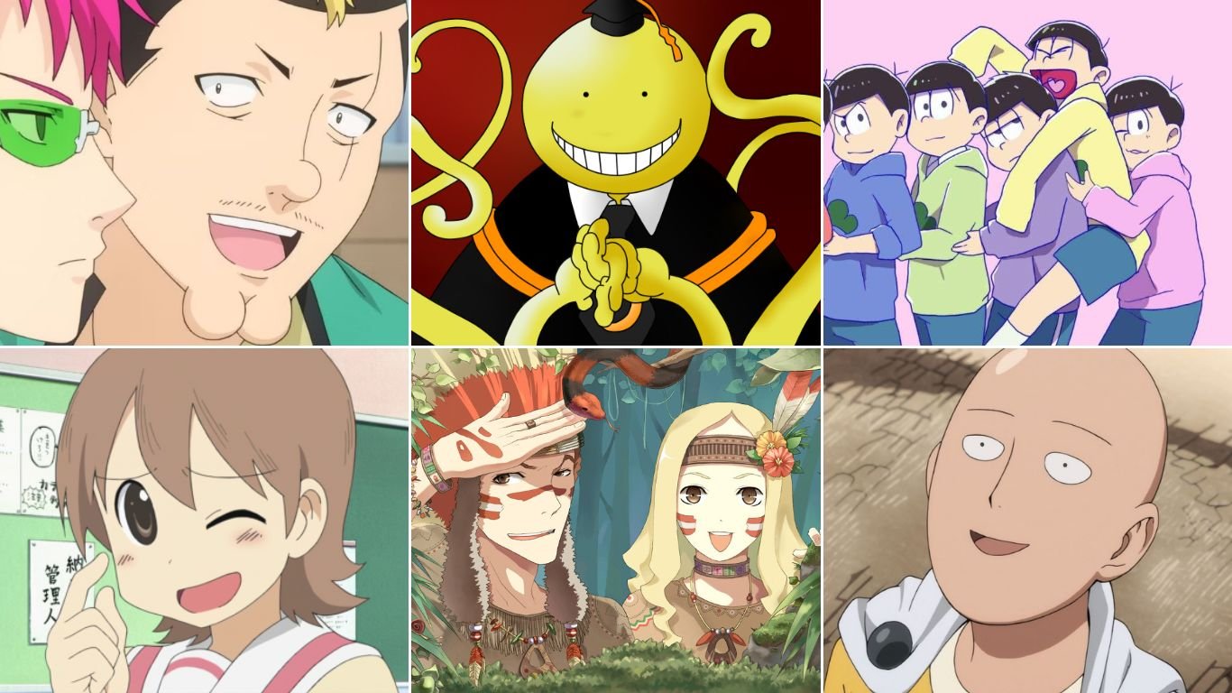 15 personajes de anime más divertidos de todos los tiempos