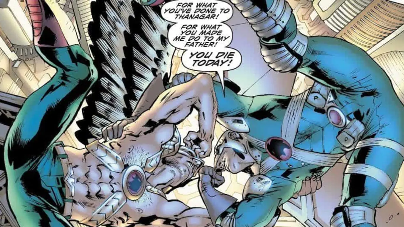 Carter Hall (Hawkman) vs. Katar Hol