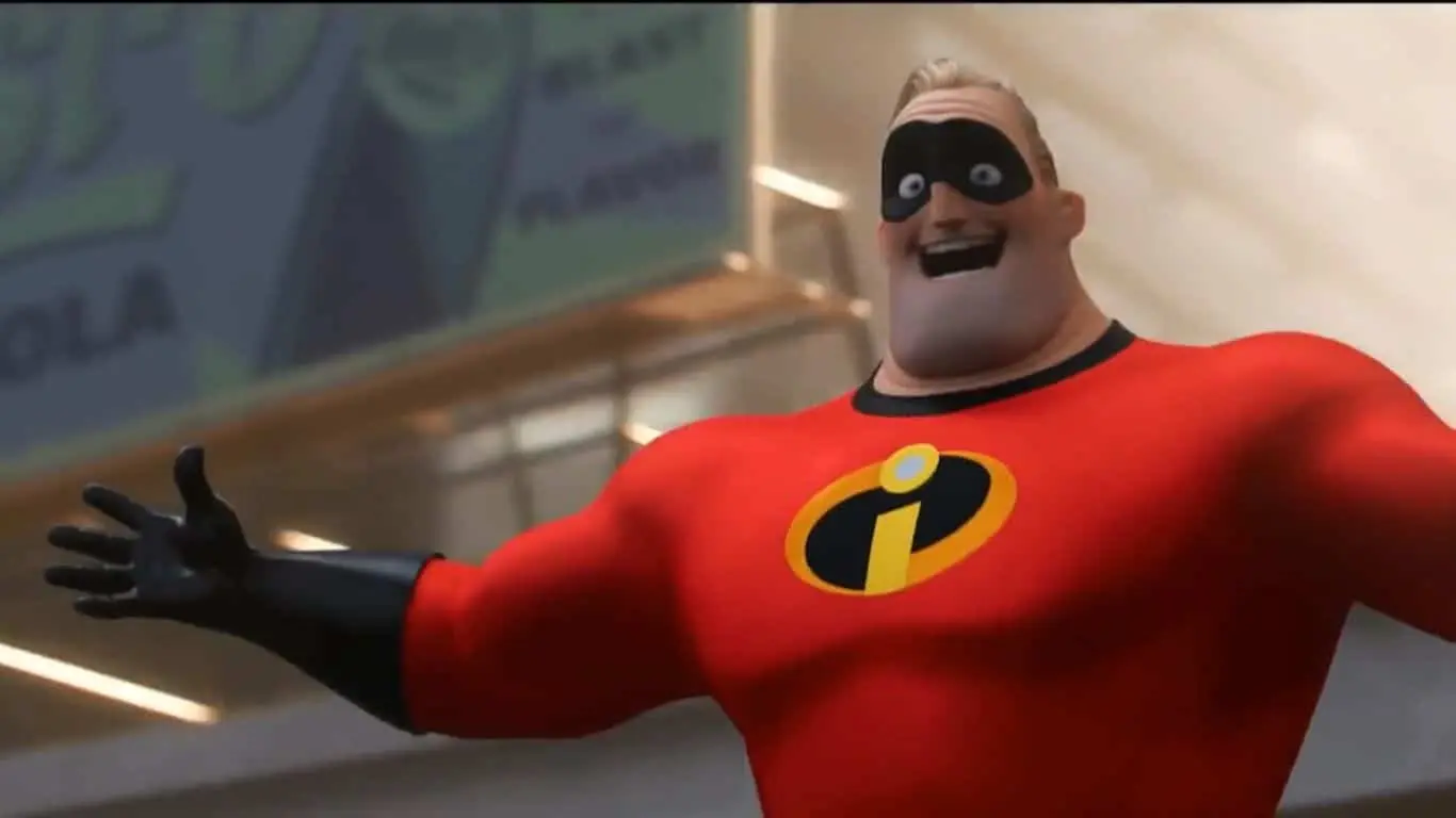 Top 10 Plus-Size Superheroes - Mr. Incredible (Pixar)