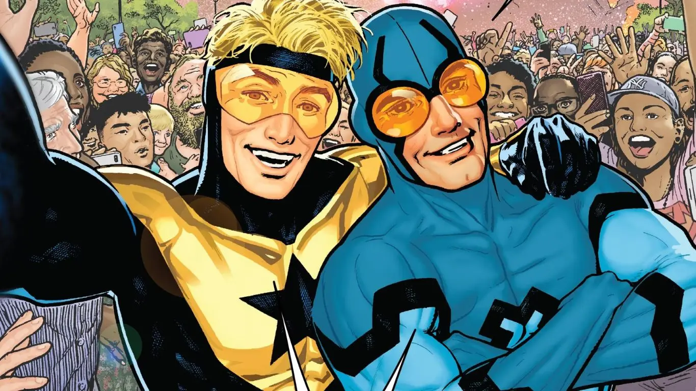 Booster Gold and Blue Beetle