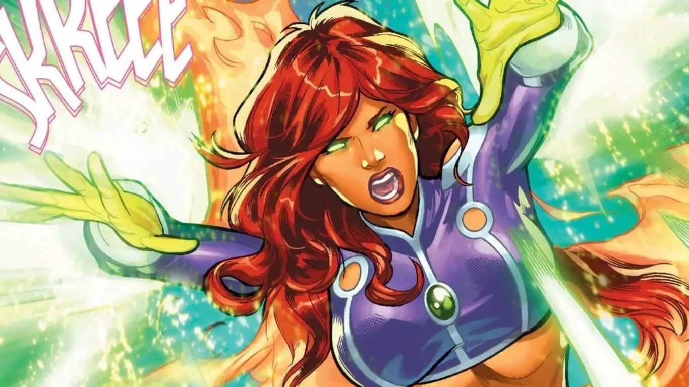 Top 10 Superheroes With Fire Power - Starfire (DC)