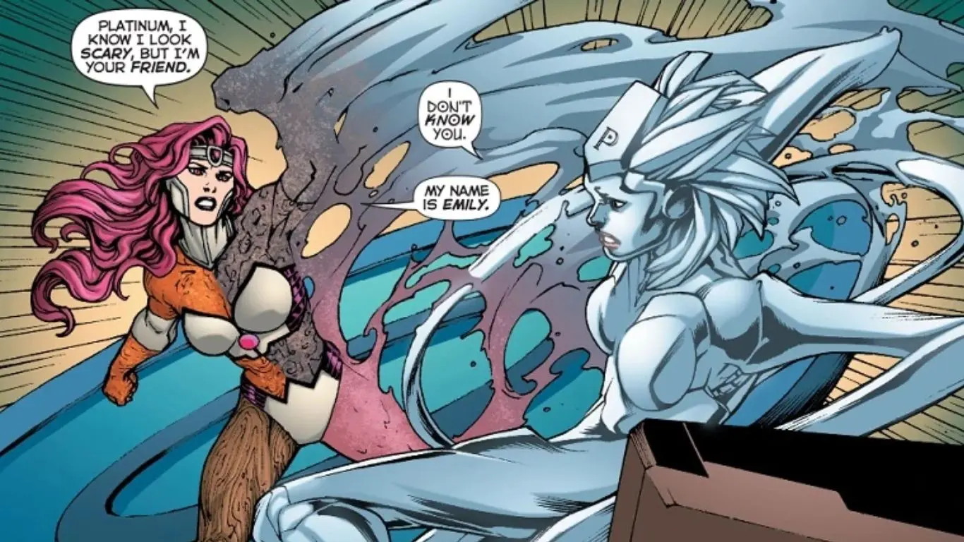Top 10 Superheroes With Air and Wind Powers - Elemental Woman (DC Comics)