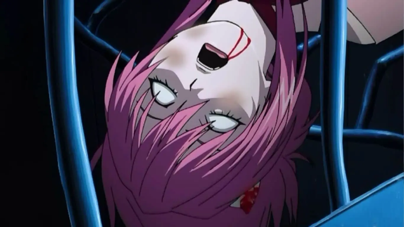 Top 15 Darkest Moments in Anime History - Elfen Lied: Lucy's past and escape