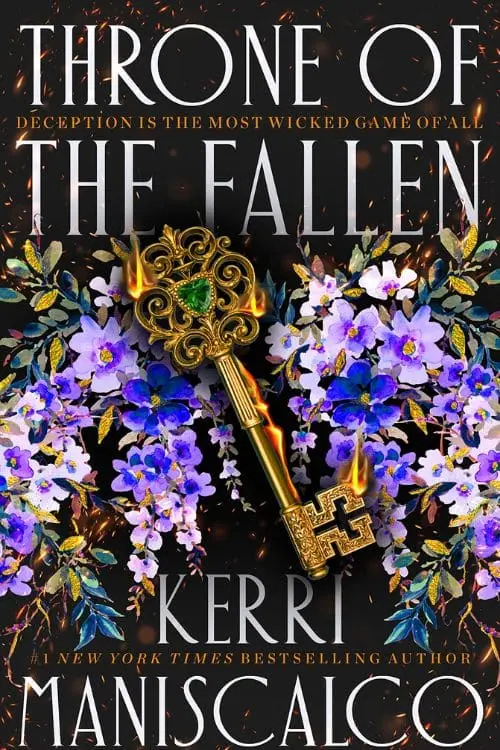 10 Most Anticipated Books of October 2023 - Throne of the Fallen by Kerri Maniscalco