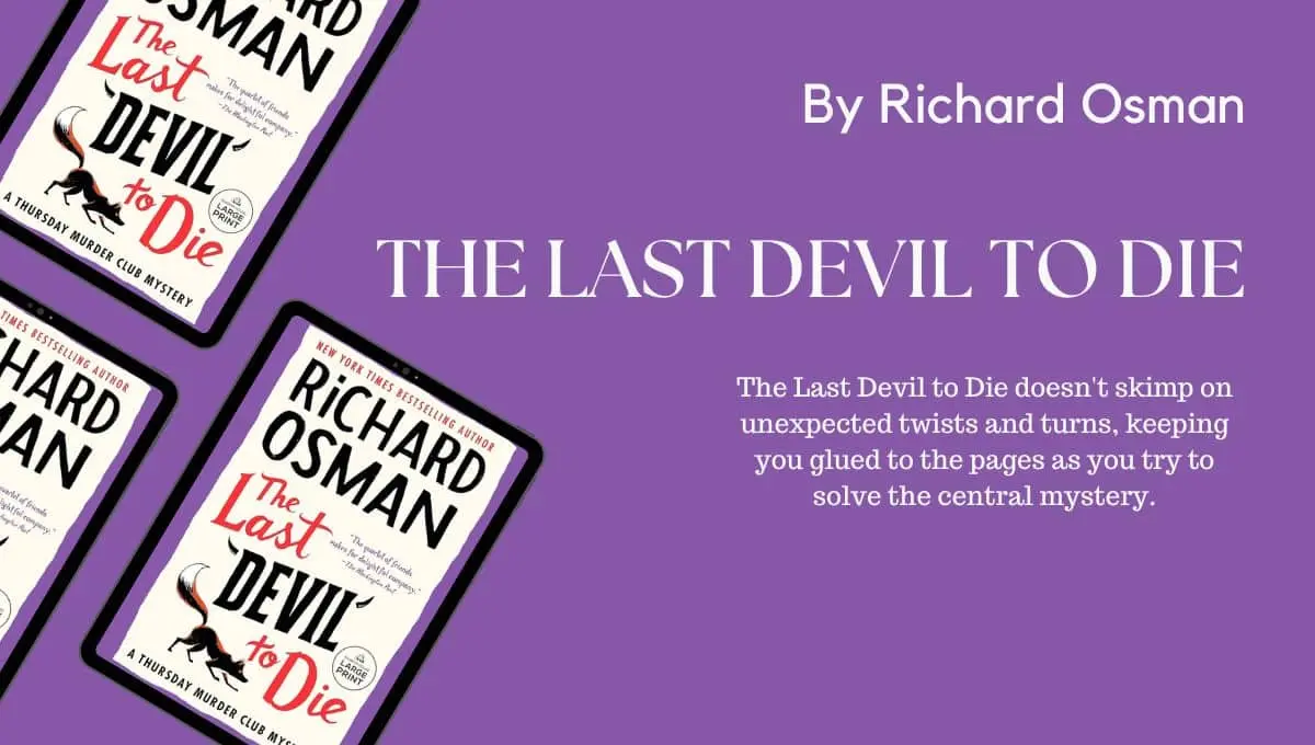 The Last Devil to Die By Richard Osman 2