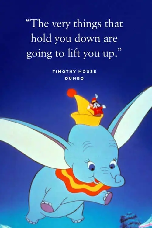 The very things that hold you down are going to lift you up