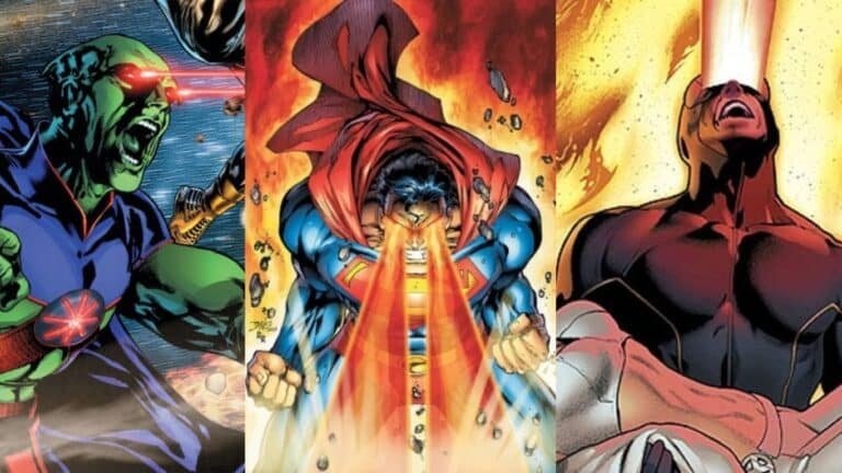漫画中十大具有热视觉的超级英雄