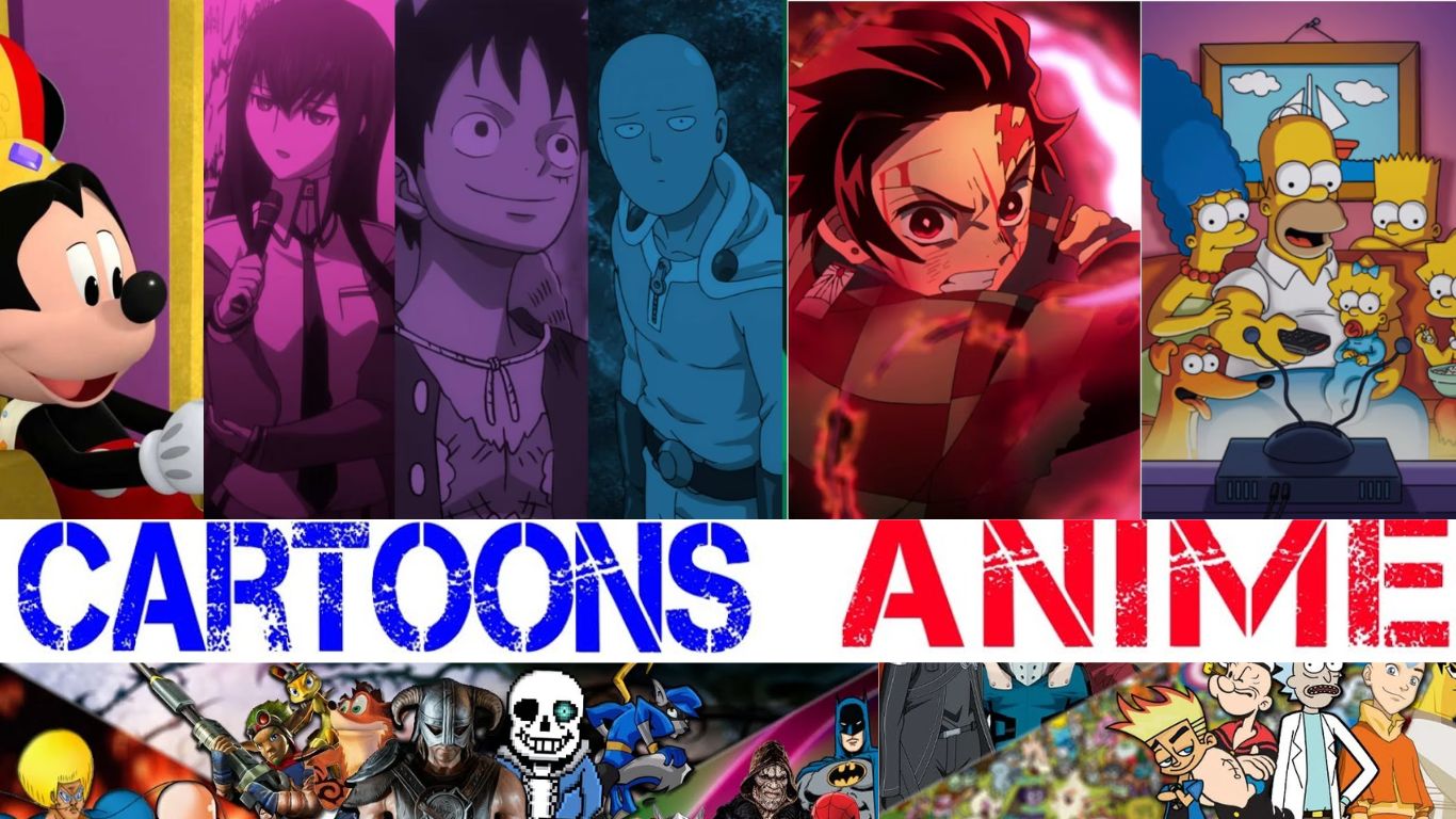 ¿Qué diferencia al anime de los dibujos animados?