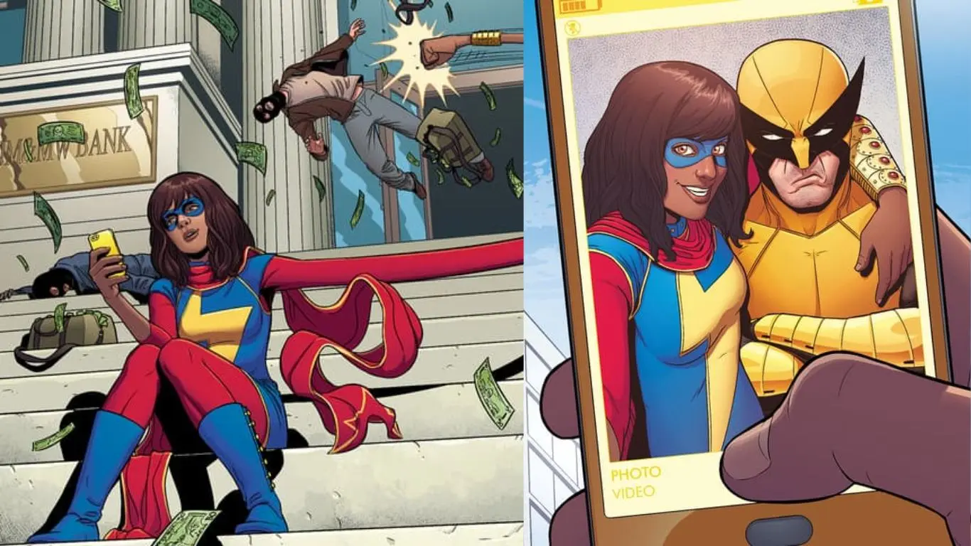 Top 10 Asian Superheroes In Comics - Kamala Khan (Ms. Marvel)