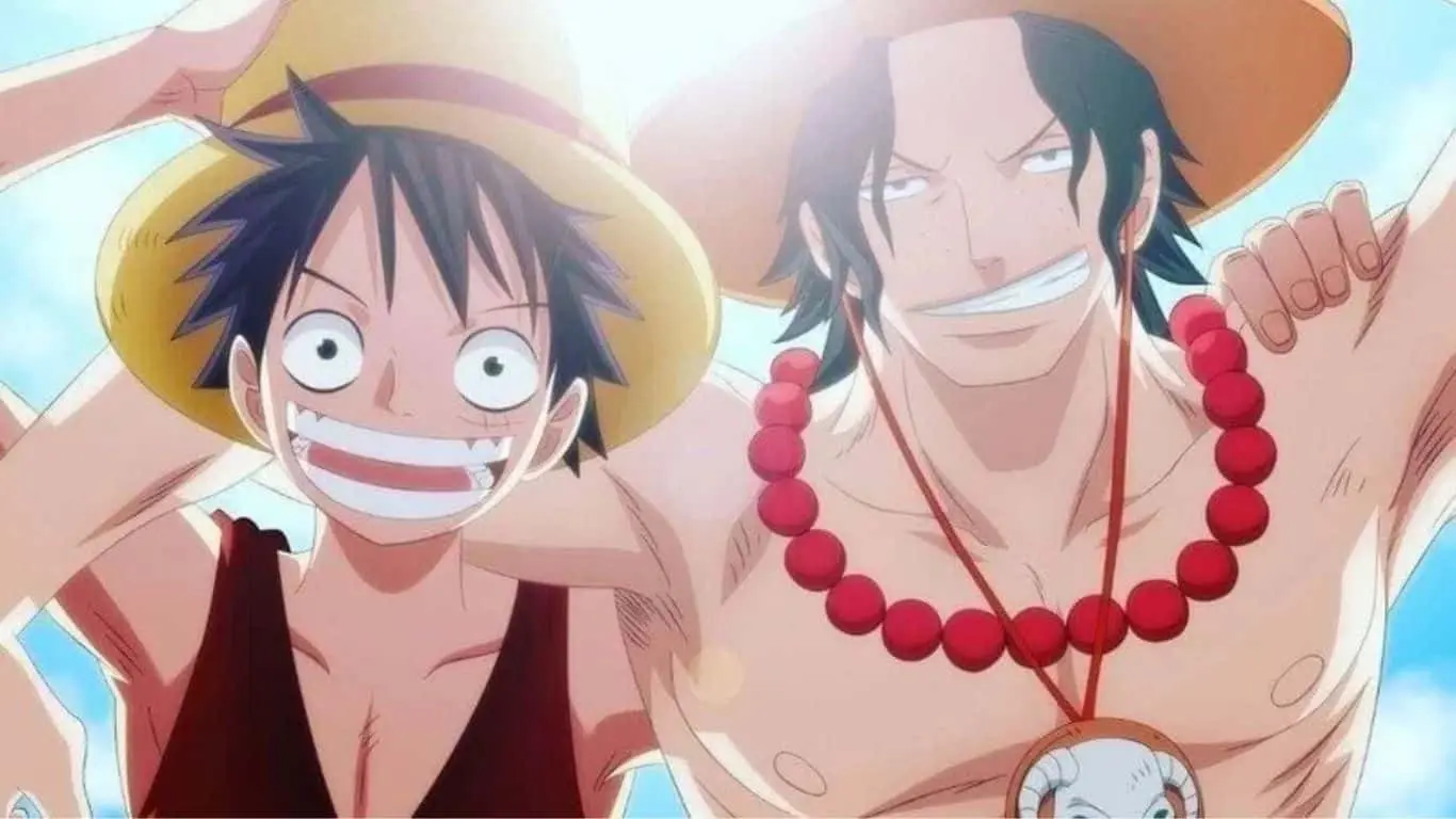 Luffy and Ace