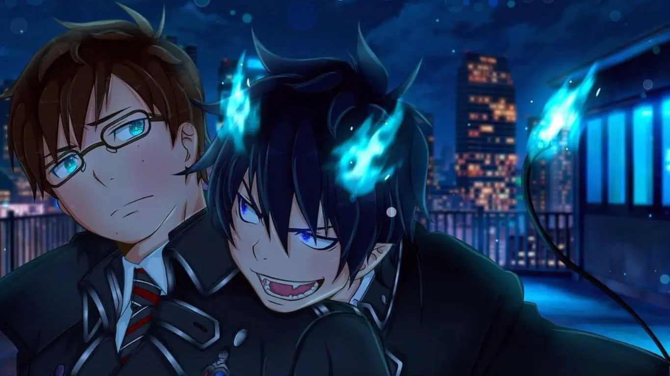 Top 10 Adorable Siblings from Anime, Ranked - Rin and Yukio Okumura