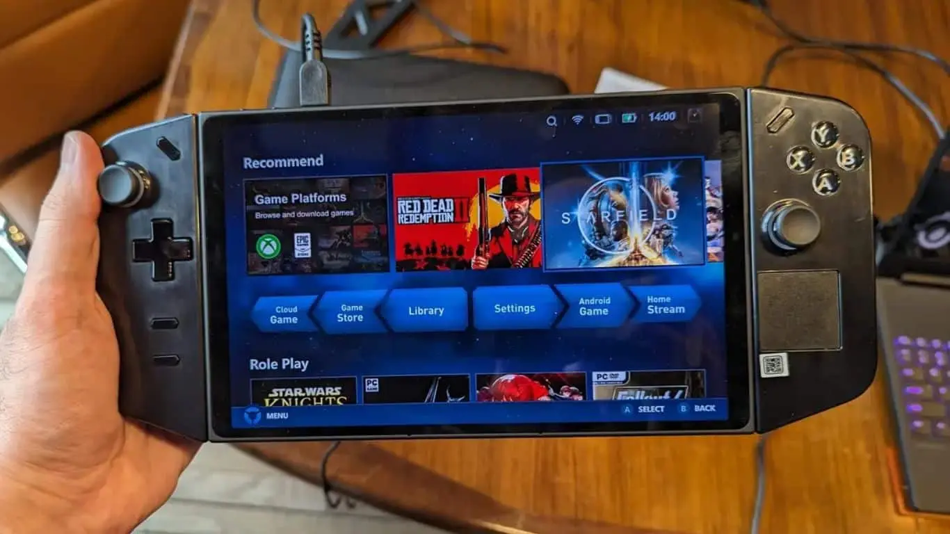 5 Most Powerful Handheld Gaming Console in 2023 - Lenovo Legion Go 