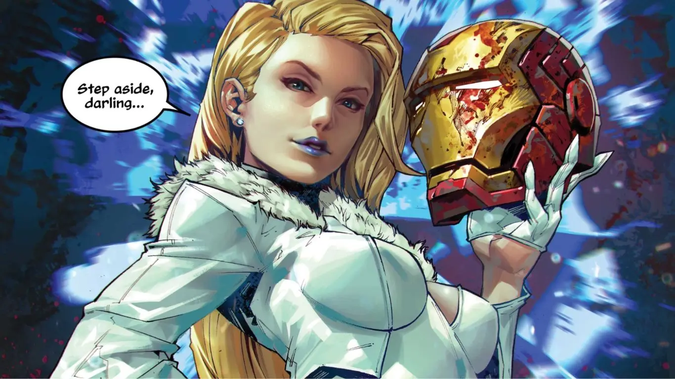 Every Love Interest Of Iron Man in Marvel Comics (Worst to Best) - Emma Frost