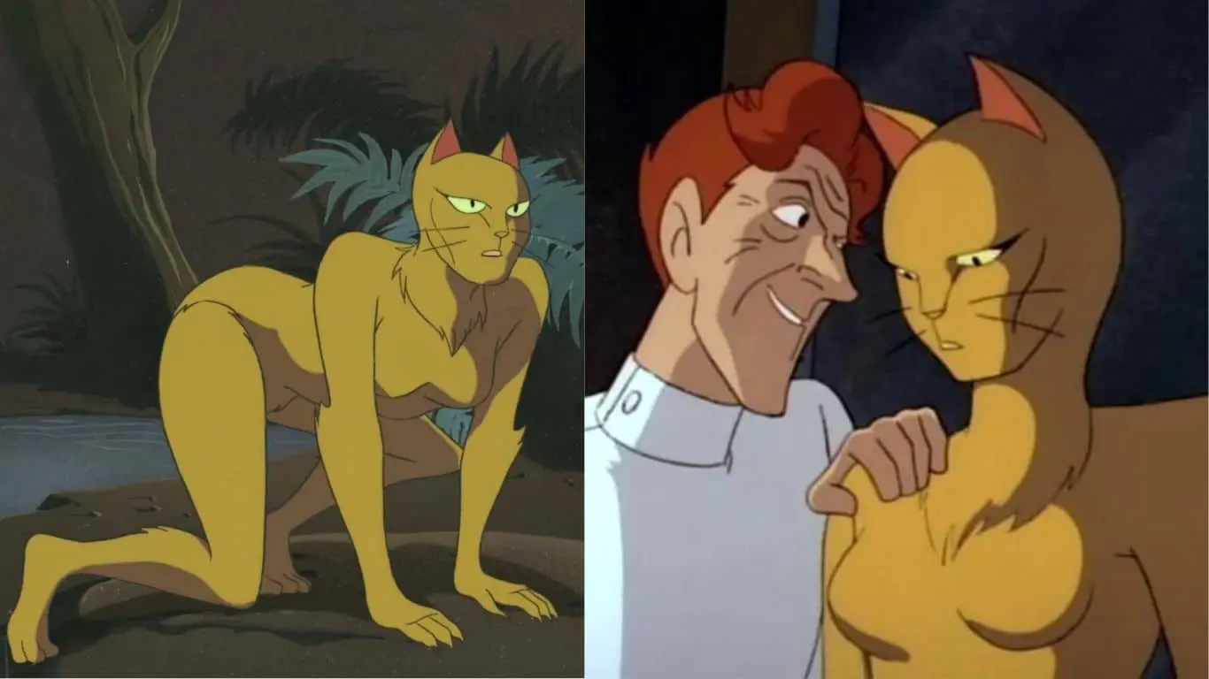 Selina Kyle became a cat ("Tyger, Tyger")