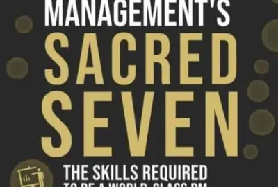 10 Most-Sold Job Hunting Books On Amazon So Far - "Product Management's Sacred Seven" by Parth Detroja, Neel Mehta, Aditya Agashe