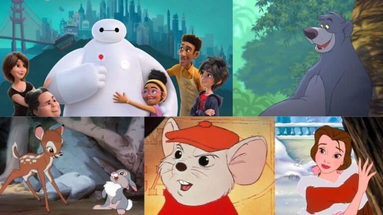 Los 10 personajes principales de Disney cuyos nombres comienzan con B