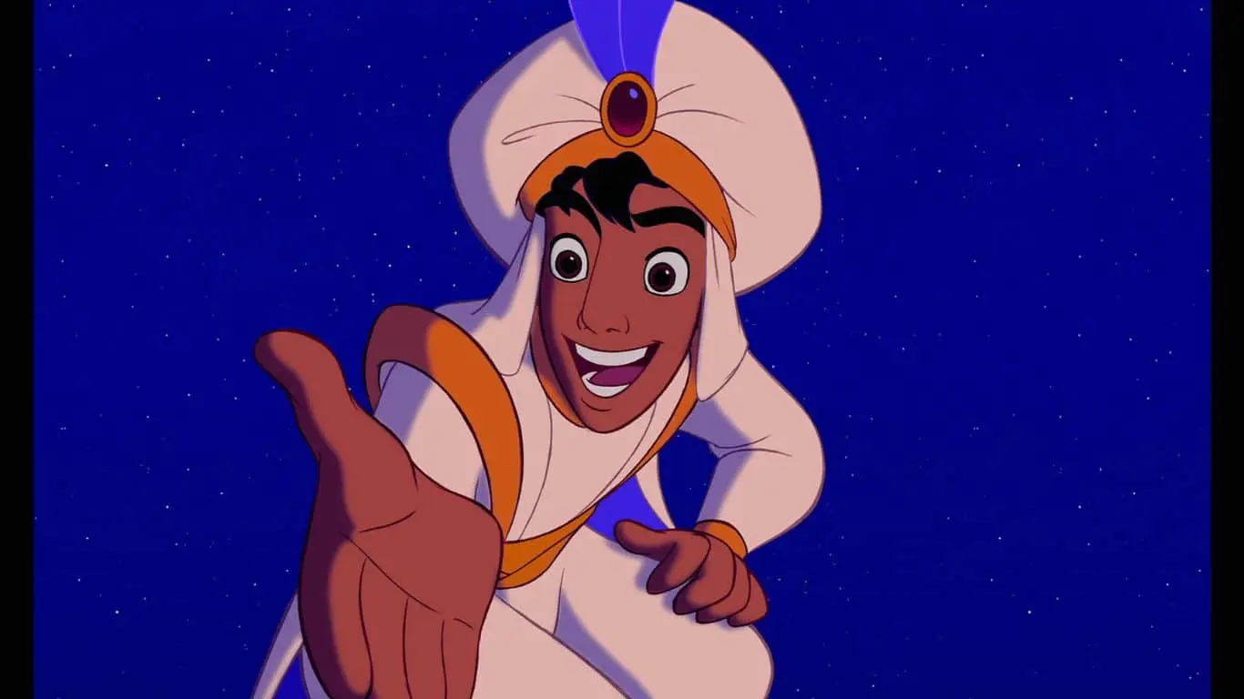 Top 10 Disney Characters whose names start with A - Aladdin