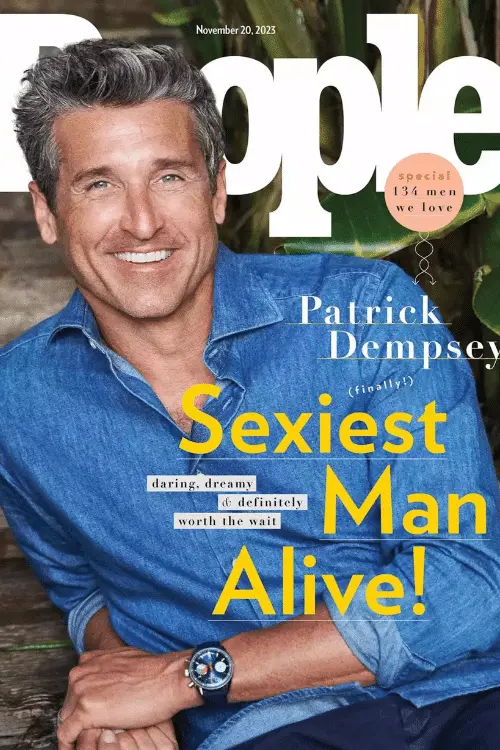 Patrick Dempsey has been declared the Sexiest Man Alive by People magazine