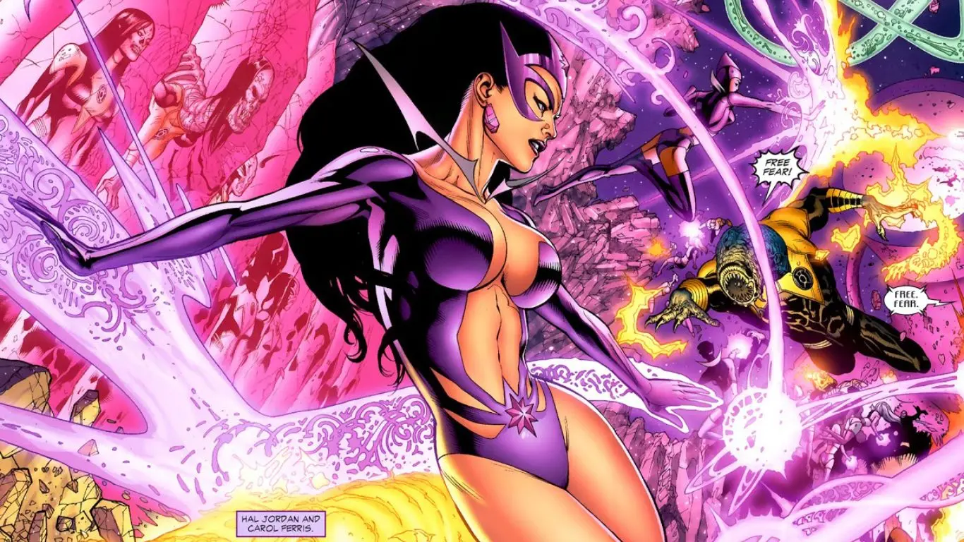 10 Best Green Lantern Love Interests in DC Comics - Carol Ferris (Star Sapphire)