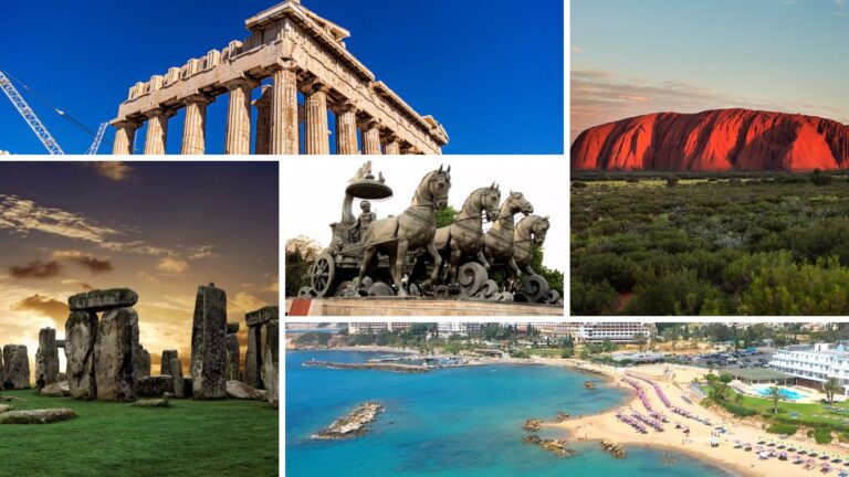 10 endroits dans le monde étroitement liés à la mythologie