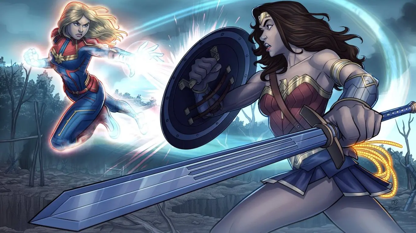 Wonder Woman vs. Captain Marvel