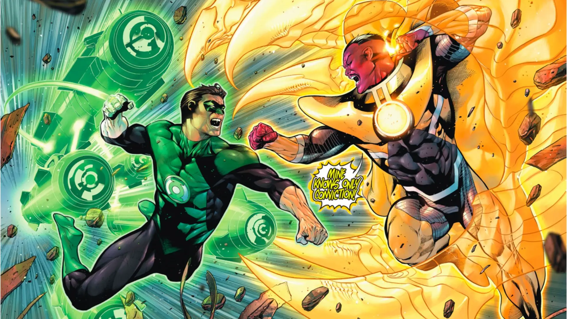 Green Lantern vs. Sinestro (DC Comics)