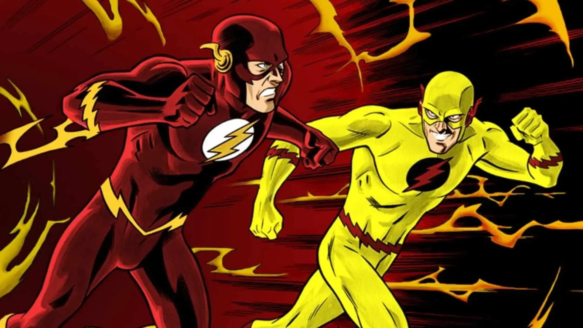 10 Superhero Duos Who Have Faced Off Against Each Other in Comics - The Flash vs. Reverse-Flash (DC Comics)