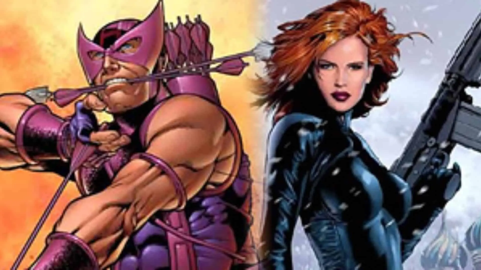 The 10 Greatest Superhero Partners in Marvel Comics - Hawkeye and Black Widow