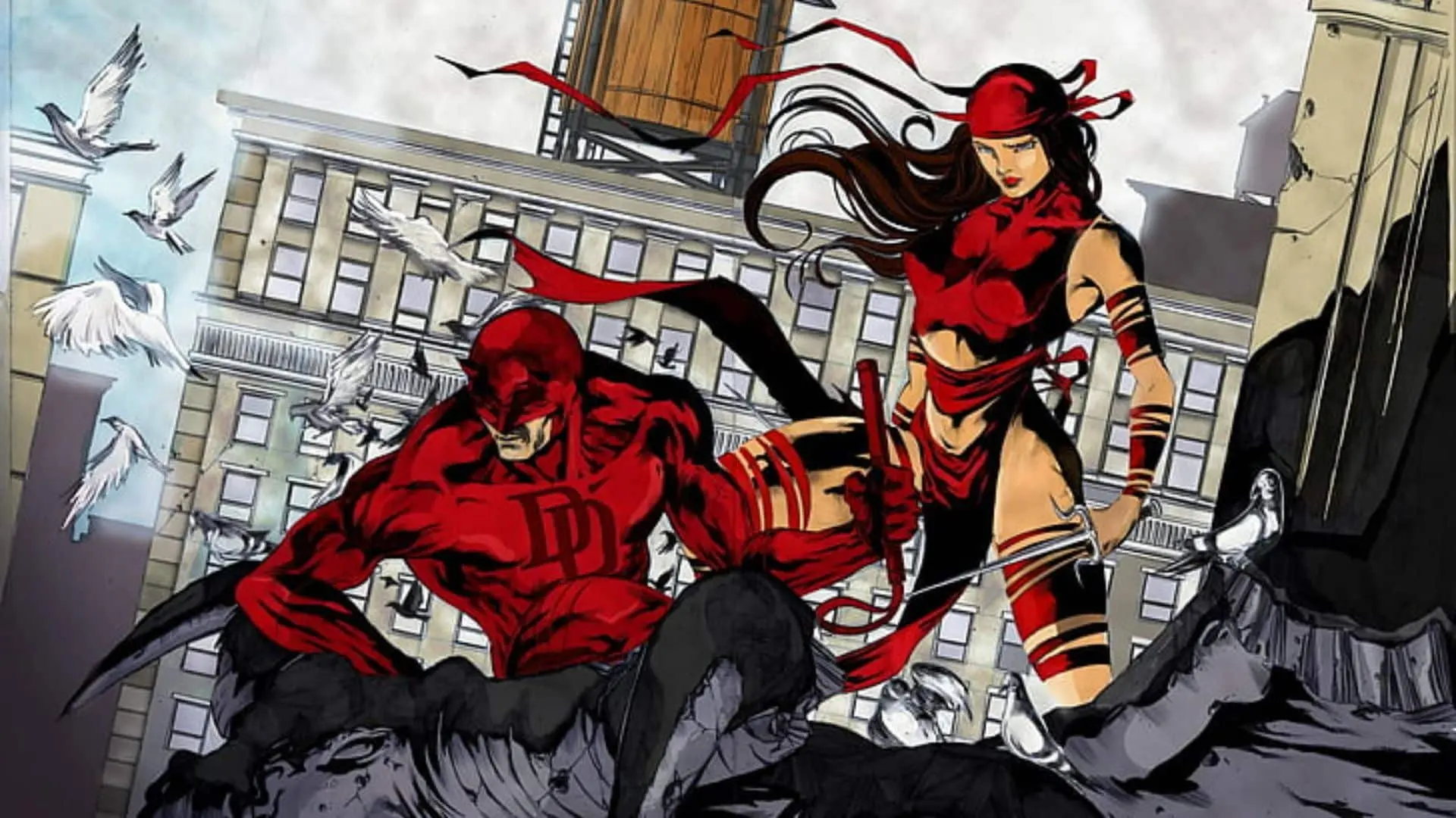 Daredevil and Elektra